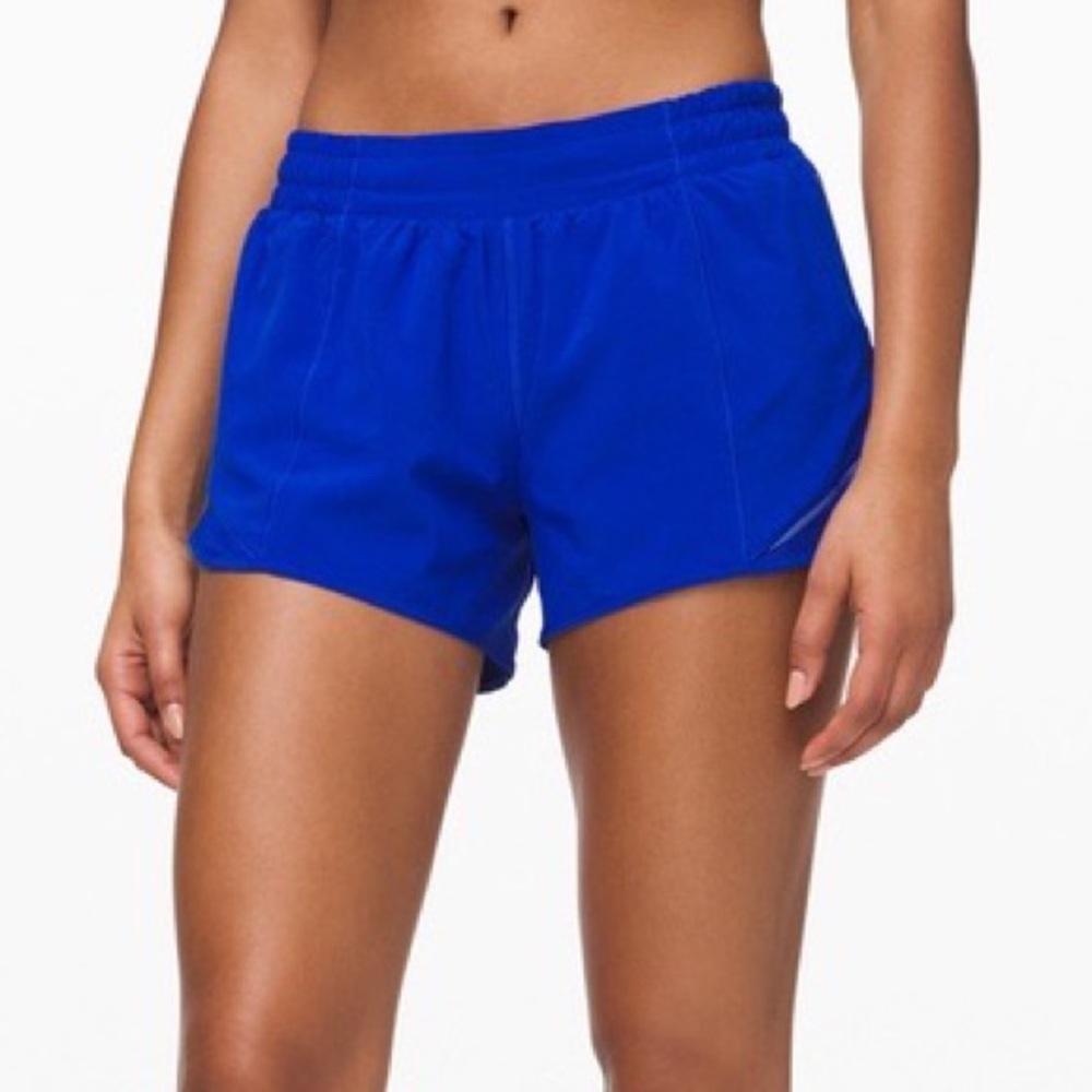 LULULEMON Hotty Hot Short Royal Blue